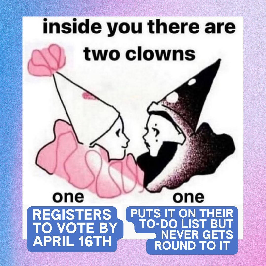 Humourous social media meme.